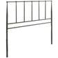 Modway Kiana Queen Metal Stainless Steel Headboard FredCo