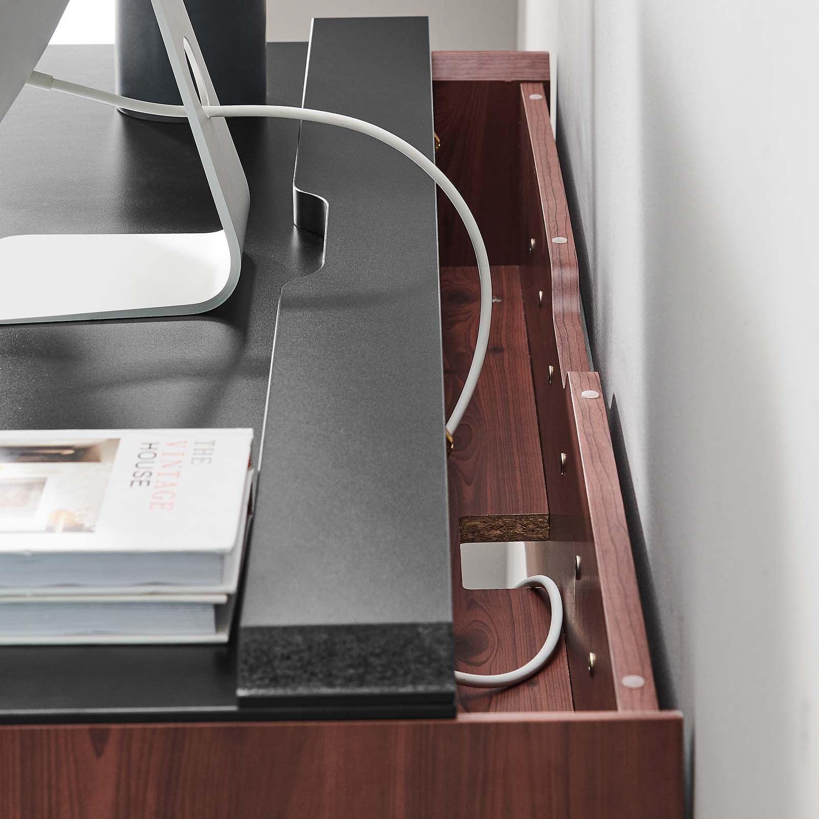 Modway Kinetic 49" Wall-Mount Office Desk FredCo