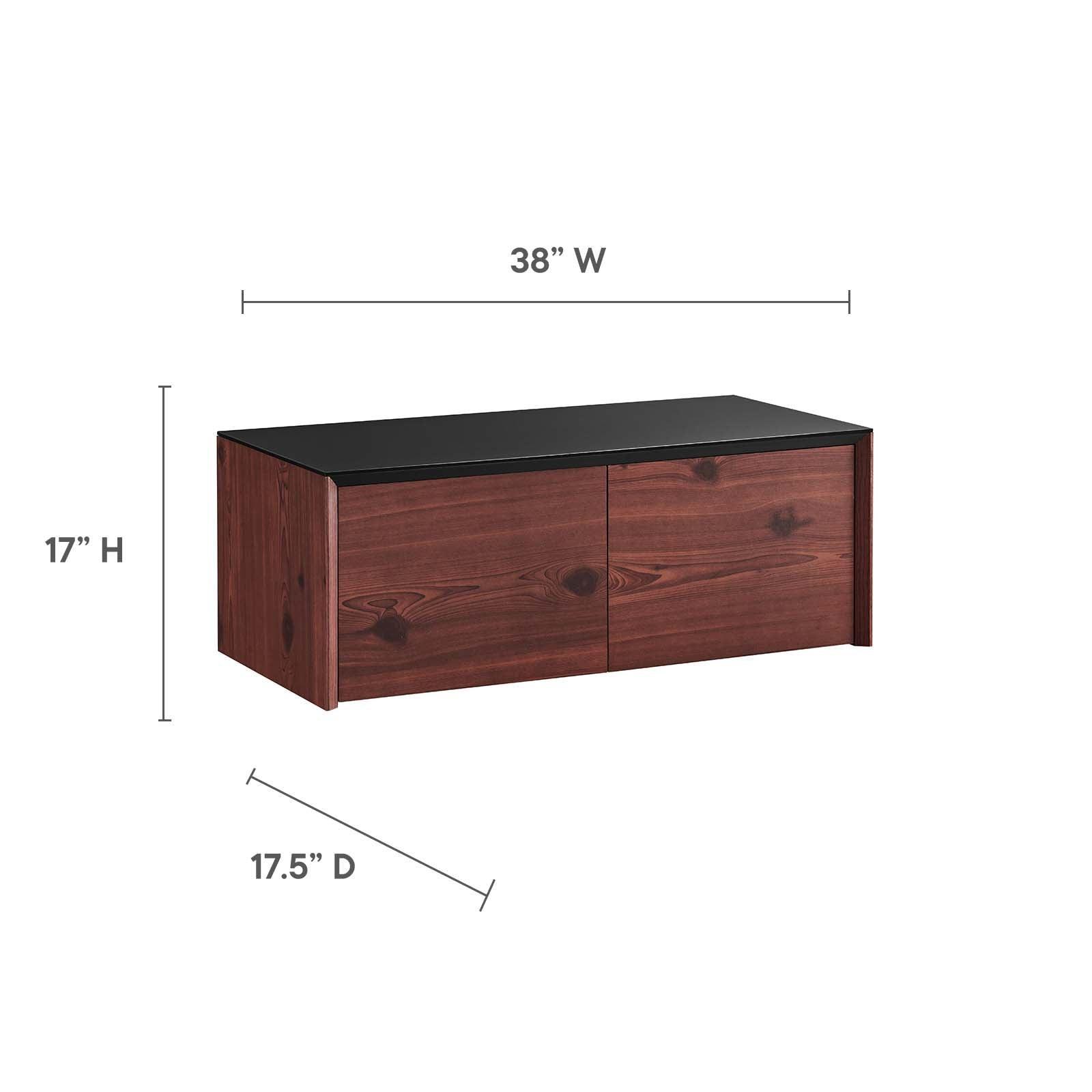 Modway Kinetic Wall-Mount Office Storage Cabinet FredCo