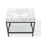 Modway Kingsley 36" Black Stainless Steel Bathroom Vanity FredCo