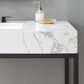 Modway Kingsley 50" Black Stainless Steel Bathroom Vanity FredCo