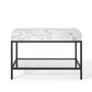 Modway Kingsley 50" Black Stainless Steel Bathroom Vanity FredCo