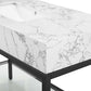 Modway Kingsley 50" Black Stainless Steel Bathroom Vanity FredCo