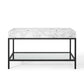 Modway Kingsley 60" Black Stainless Steel Bathroom Vanity FredCo