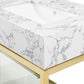 Modway Kingsley 60" Gold Stainless Steel Bathroom Vanity FredCo