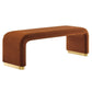 Modway Koda Performance Velvet Waterfall Long Bench FredCo