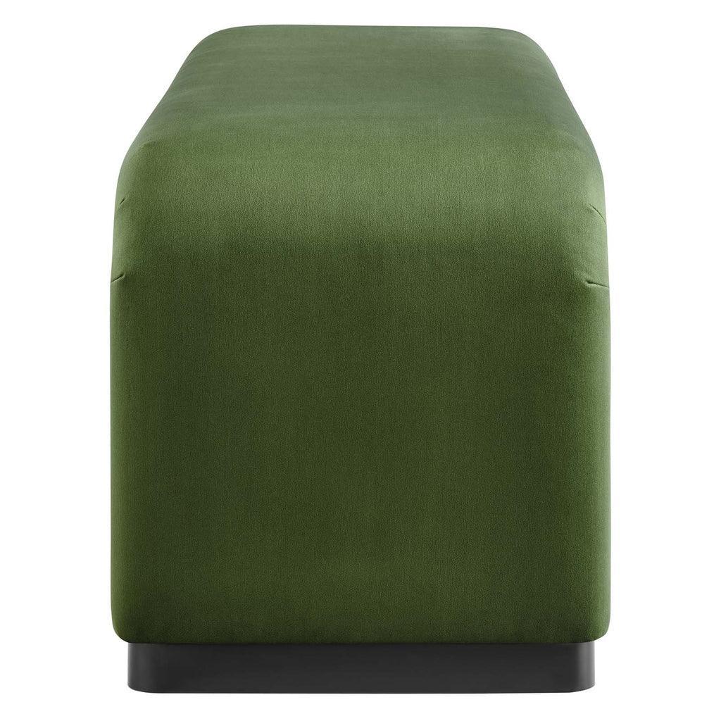 Modway Koda Performance Velvet Waterfall Long Bench FredCo