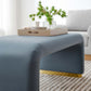 Modway Koda Performance Velvet Waterfall Ottoman FredCo