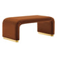 Modway Koda Performance Velvet Waterfall Ottoman FredCo