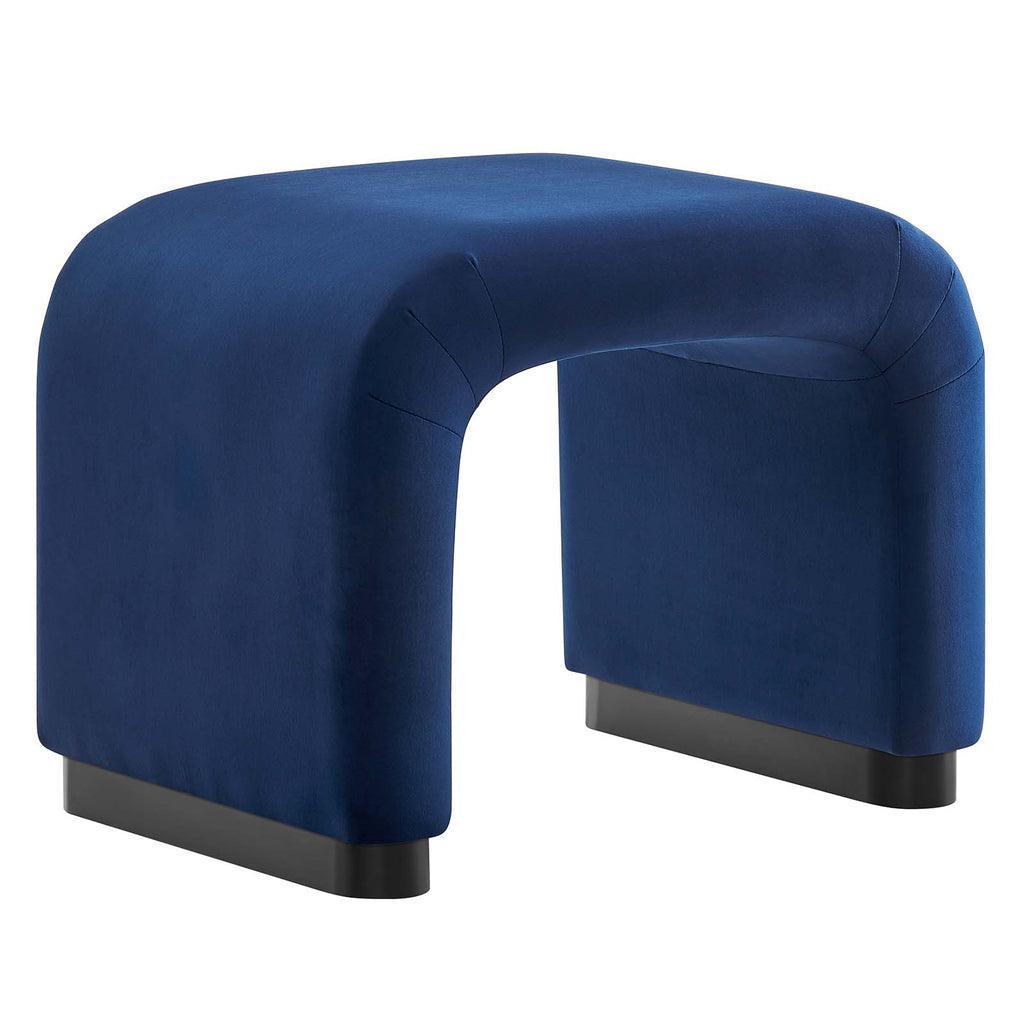 Modway Koda Performance Velvet Waterfall Stool FredCo