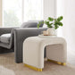 Modway Koda Performance Velvet Waterfall Stool FredCo