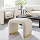 Modway Koda Performance Velvet Waterfall Stool FredCo