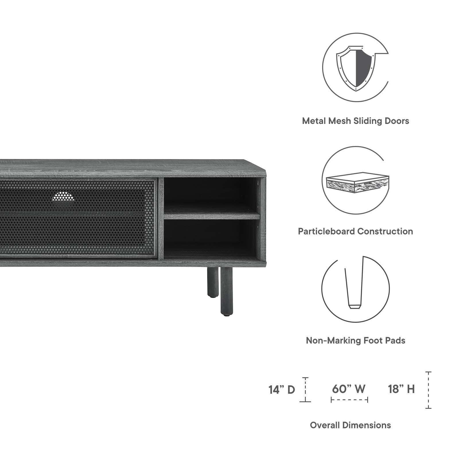 Modway Kurtis 60" TV Stand FredCo