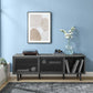 Modway Kurtis 67" TV and Vinyl Record Stand FredCo