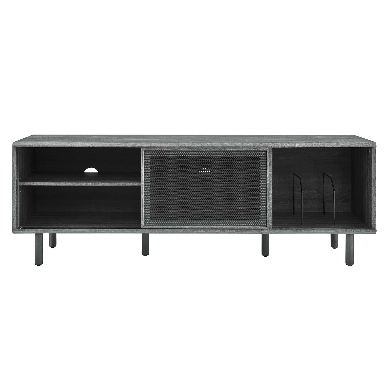 Modway Kurtis 67" TV and Vinyl Record Stand FredCo