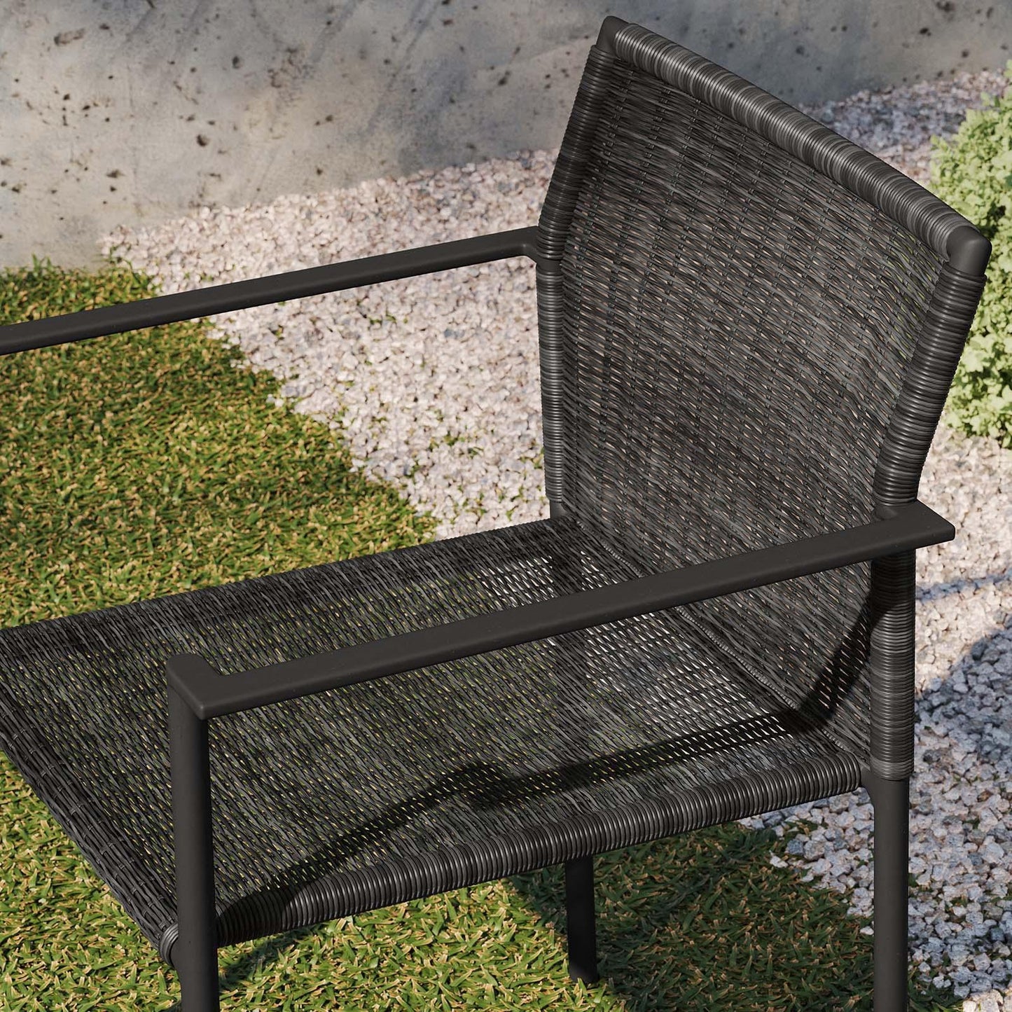 Modway Lagoon Outdoor Patio Dining Armchairs Set of 2 FredCo