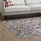 Modway Laleh Geometric Mosaic Area Rug FredCo