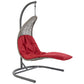 Modway Landscape Hanging Chaise Lounge Outdoor Patio Swing Chair FredCo