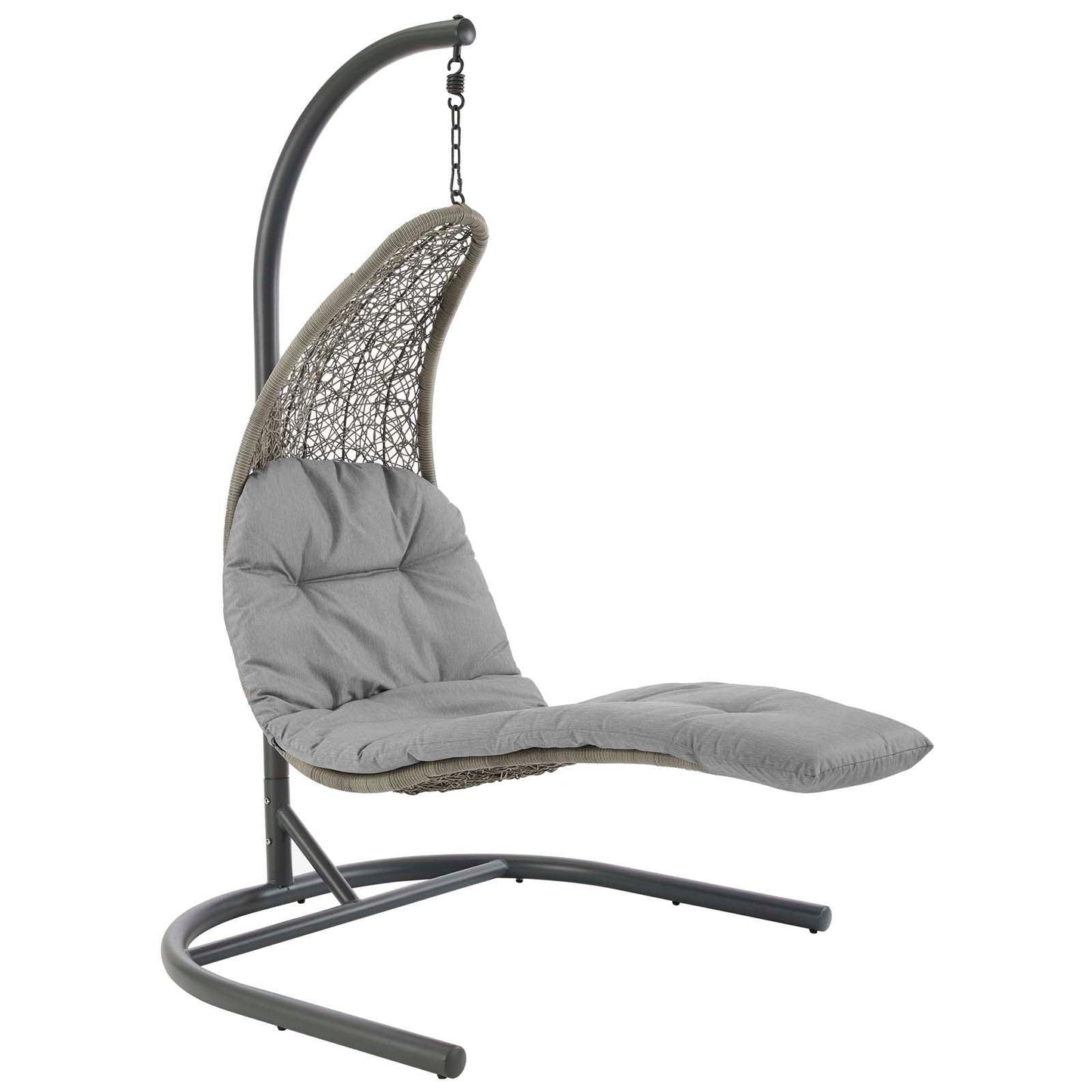 Modway Landscape Hanging Chaise Lounge Outdoor Patio Swing Chair FredCo