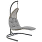 Modway Landscape Hanging Chaise Lounge Outdoor Patio Swing Chair FredCo