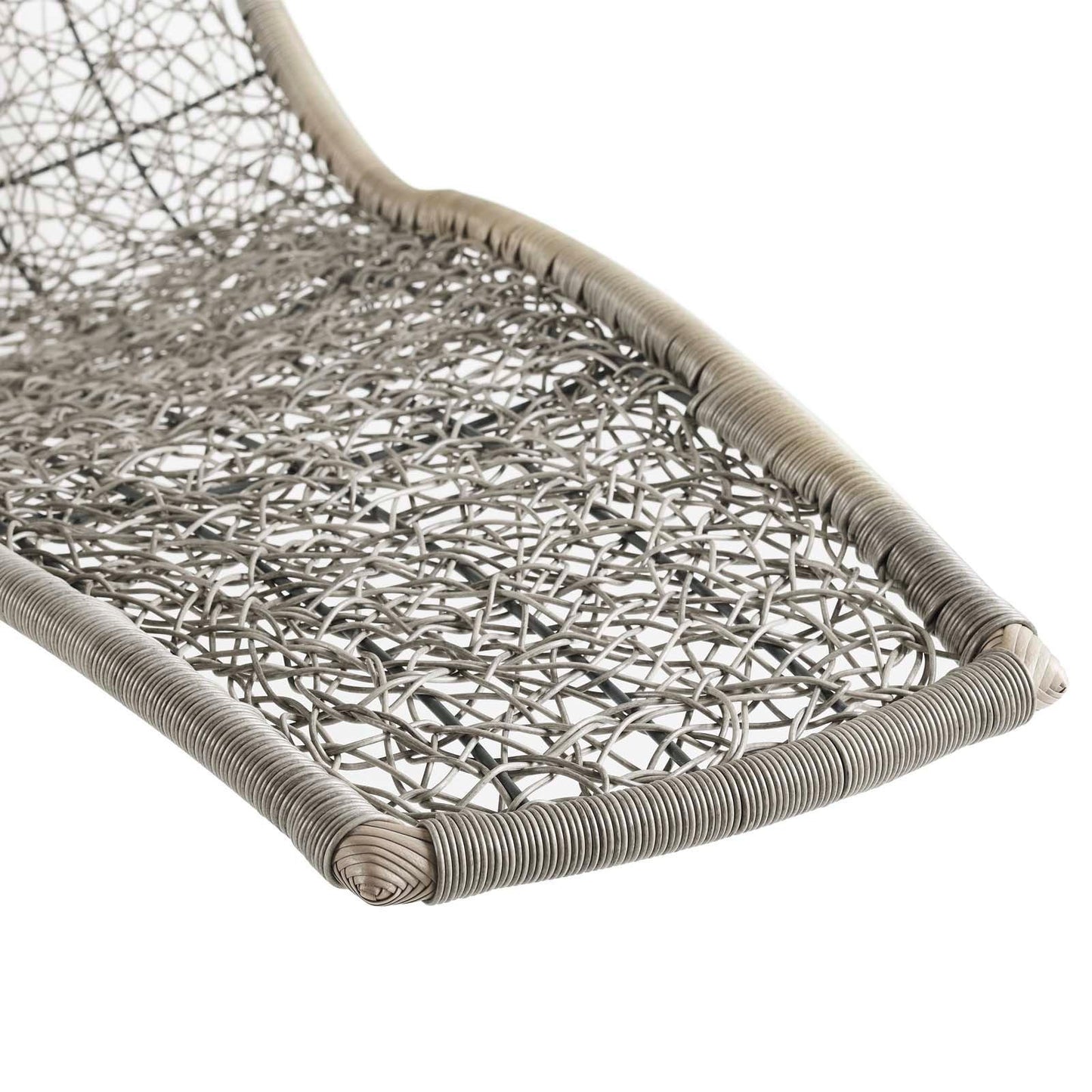 Modway Landscape Hanging Chaise Lounge Outdoor Patio Swing Chair FredCo