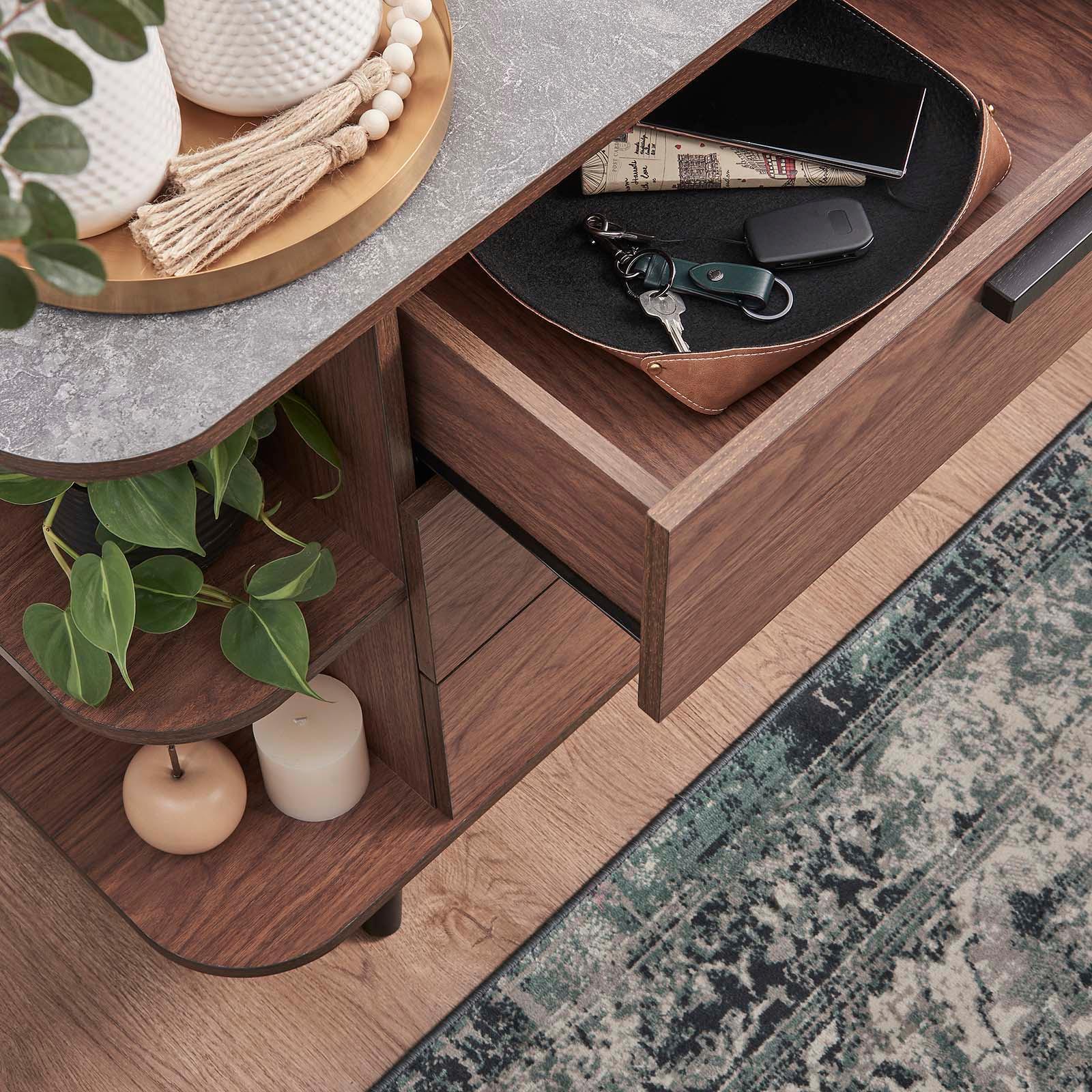 Modway Langston Open Display Storage Sideboard FredCo