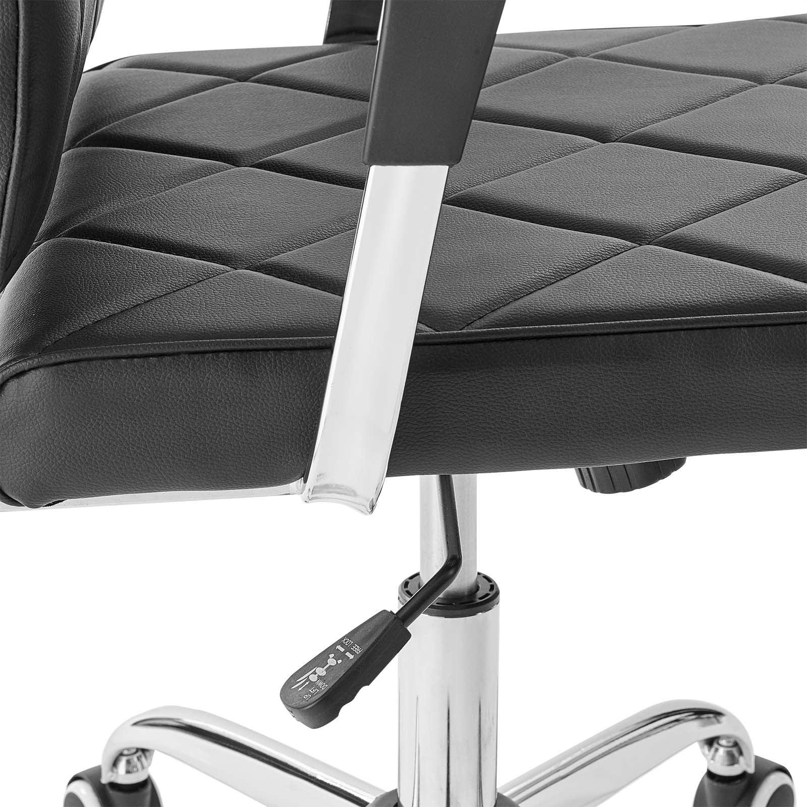 Modway Lattice Vinyl Office Chair FredCo