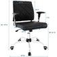 Modway Lattice Vinyl Office Chair FredCo