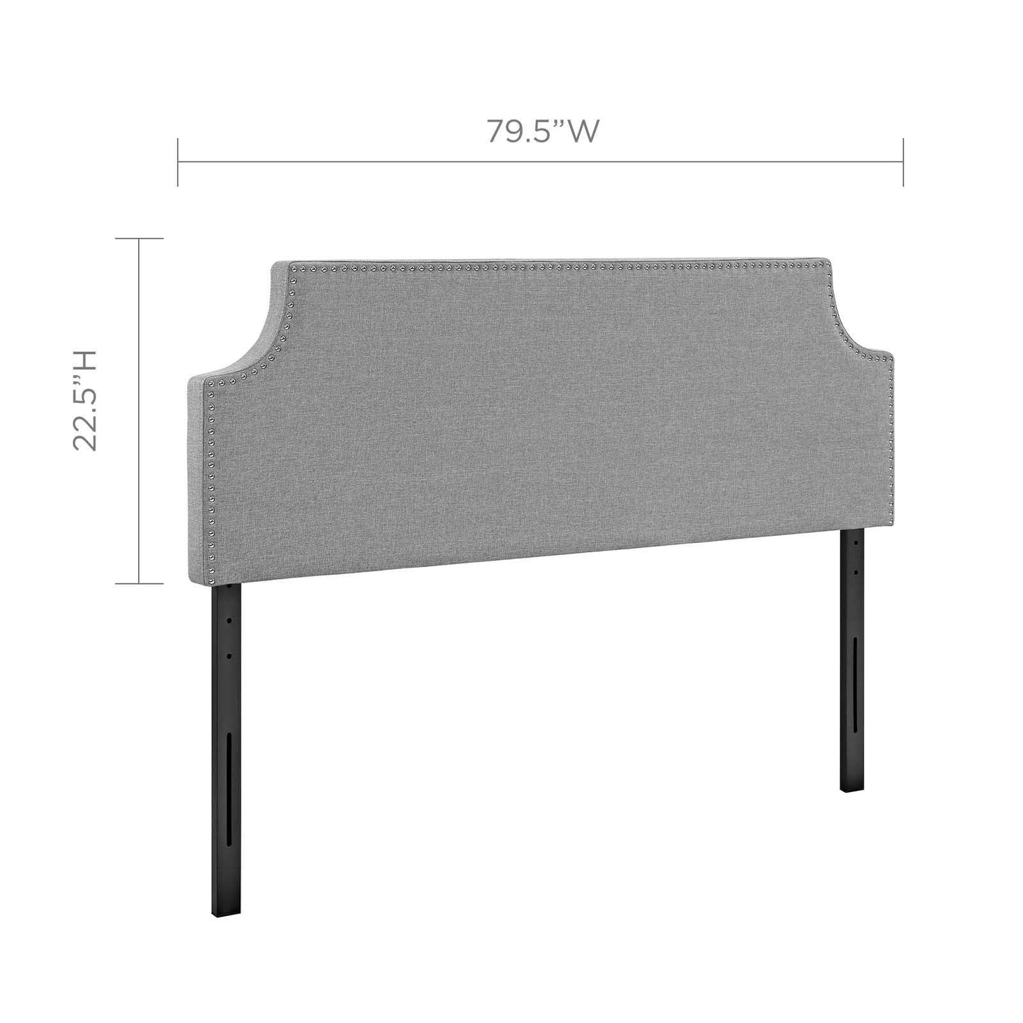 Modway Laura King Upholstered Fabric Headboard FredCo