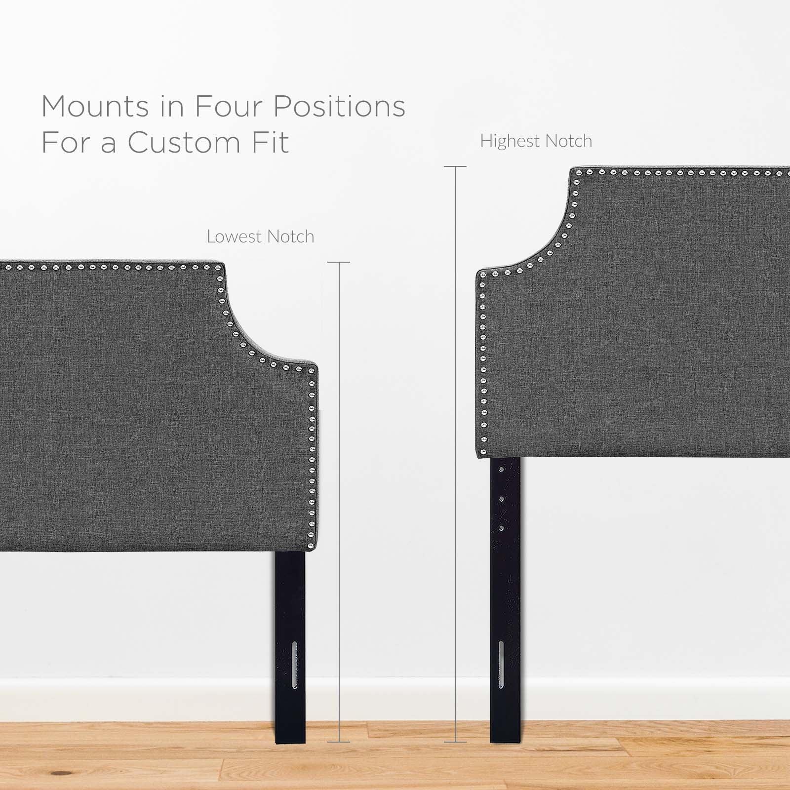Modway Laura Twin Upholstered Fabric Headboard FredCo