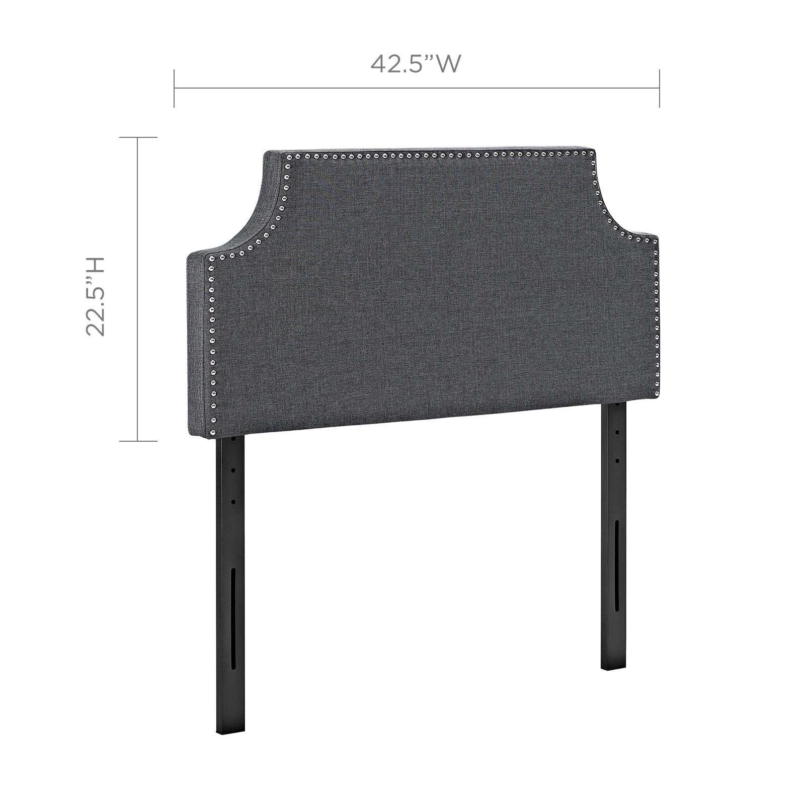 Modway Laura Twin Upholstered Fabric Headboard FredCo