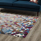 Modway Lavendula Triangle Mosaic Area Rug FredCo
