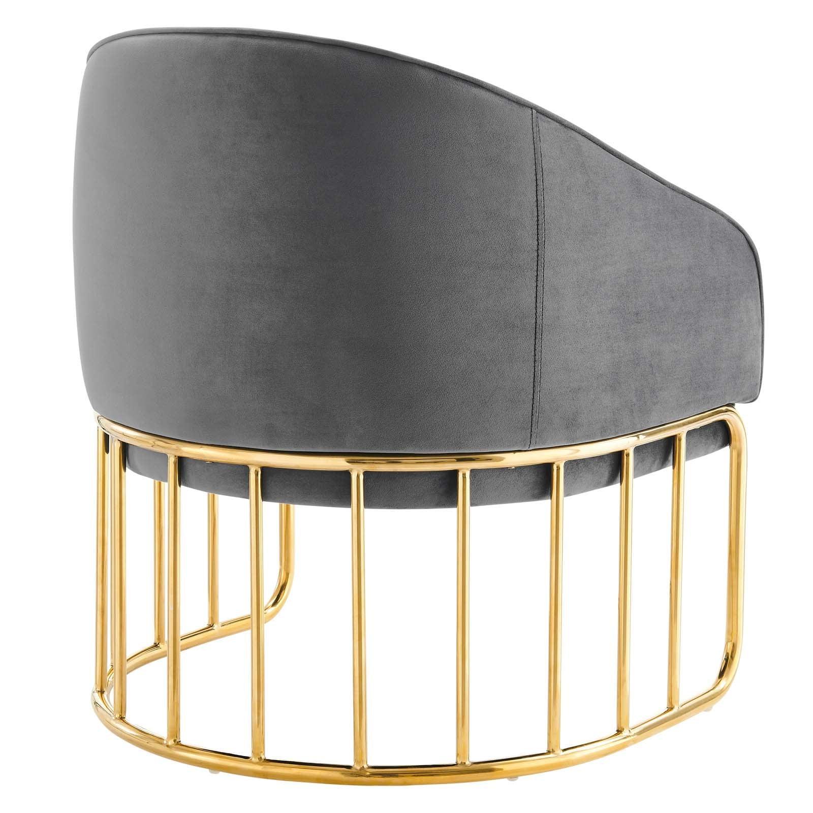 Modway Legacy Performance Velvet Armchair FredCo