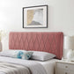 Modway Leila Performance Velvet Twin Headboard FredCo