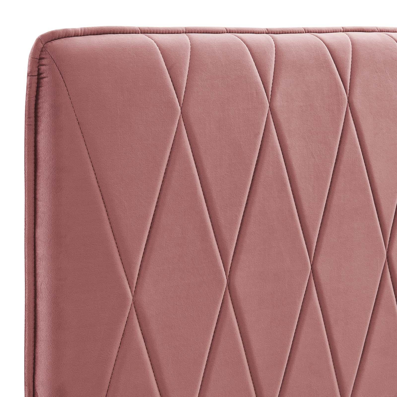 Modway Leila Performance Velvet Twin Headboard FredCo
