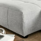 Modway Liana Left-Facing Upholstered Fabric Modular Sofa with Chaise FredCo
