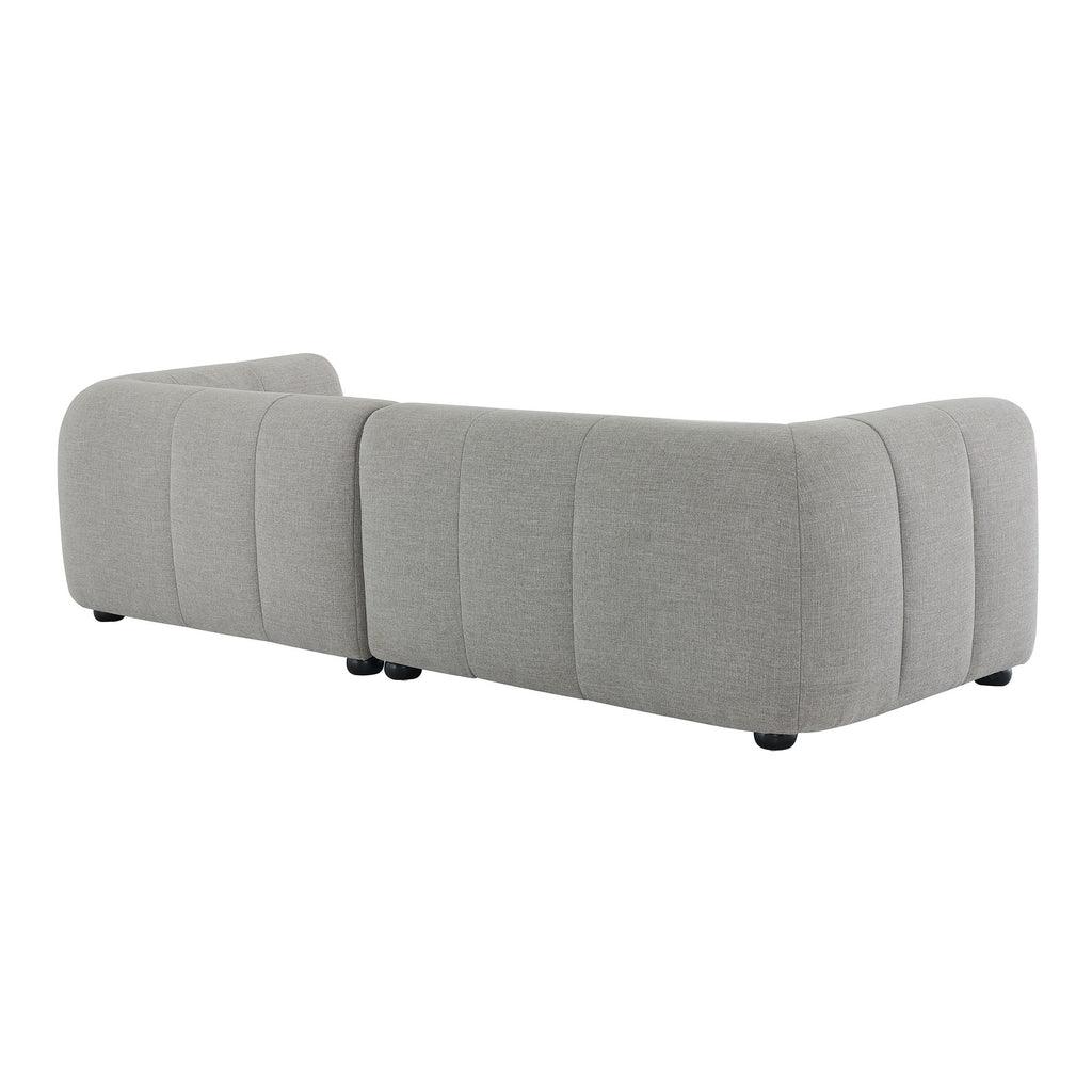 Modway Liana Right-Facing Upholstered Fabric Modular Sofa with Chaise FredCo