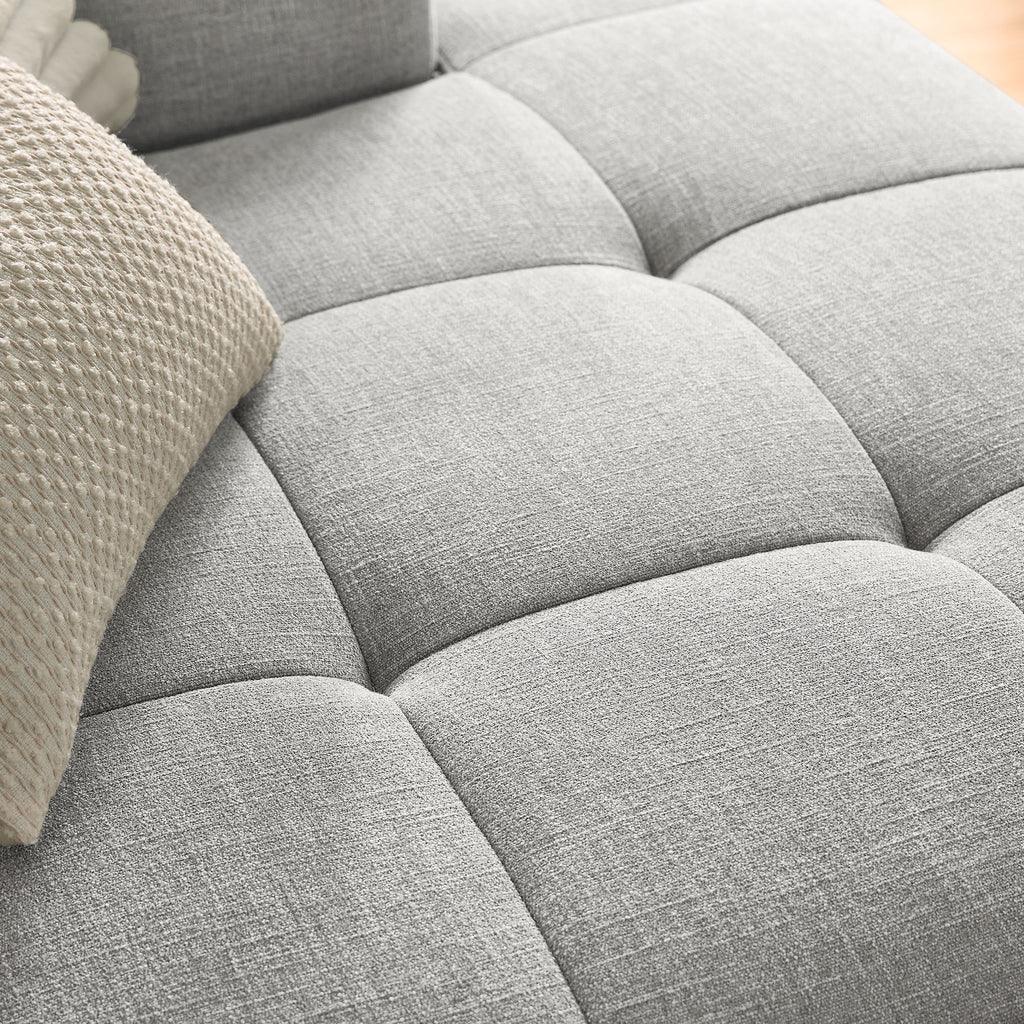 Modway Liana Right-Facing Upholstered Fabric Modular Sofa with Chaise FredCo