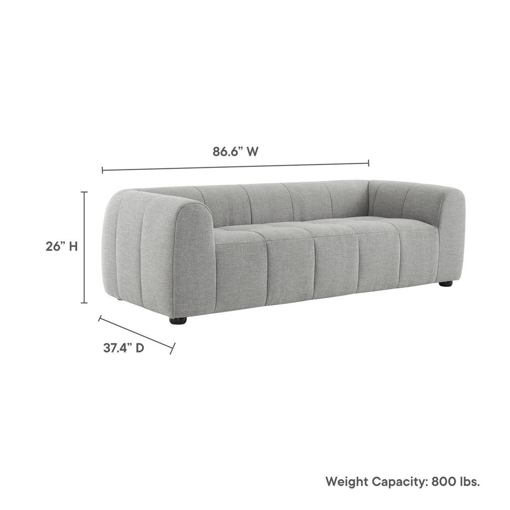 Modway Liana Upholstered Fabric Sofa FredCo