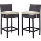 Modway Lift Bar Stool Outdoor Patio Set of 2 FredCo