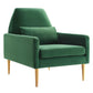 Modway Liliana Performance Velvet Armchair FredCo