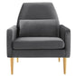 Modway Liliana Performance Velvet Armchair FredCo