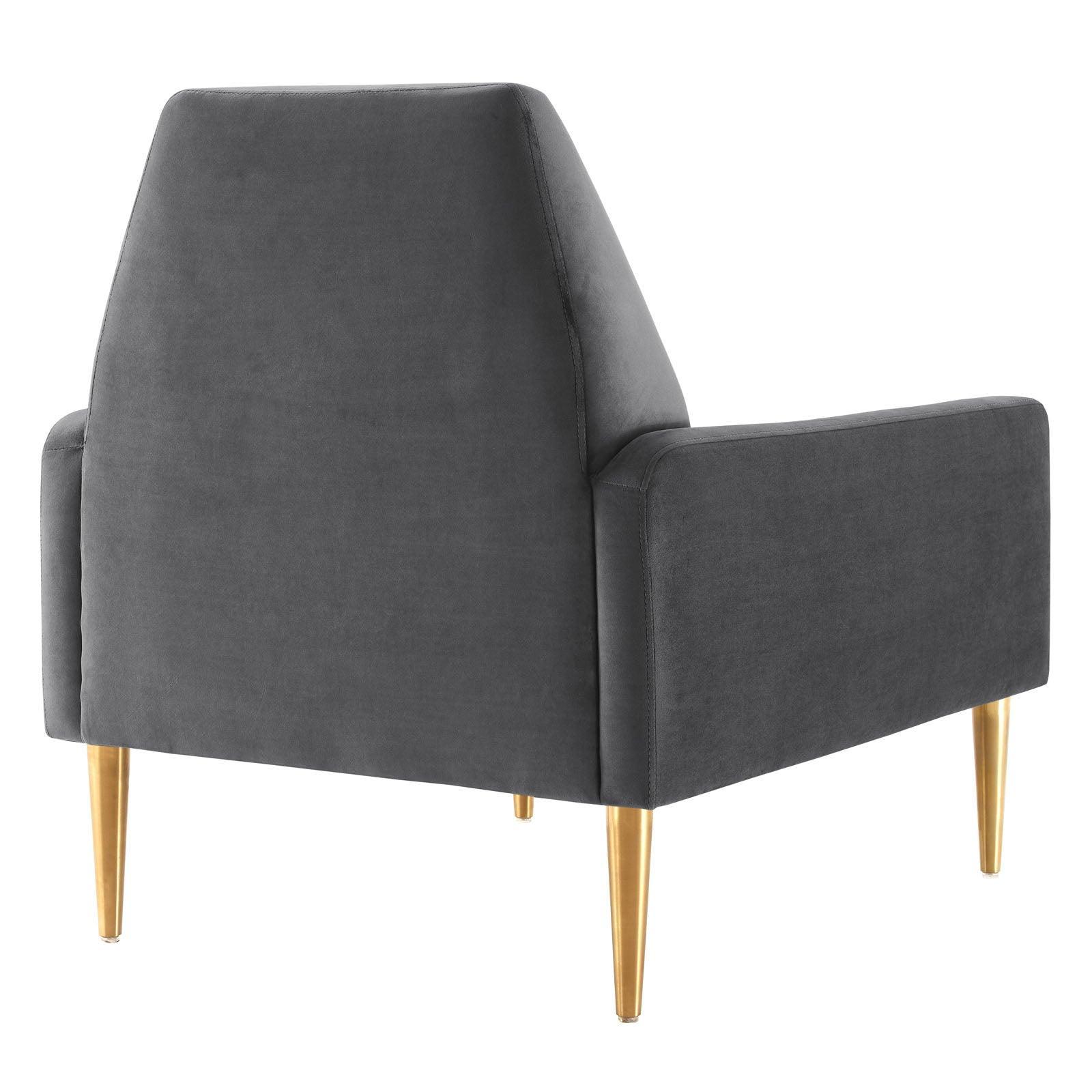 Modway Liliana Performance Velvet Armchair FredCo