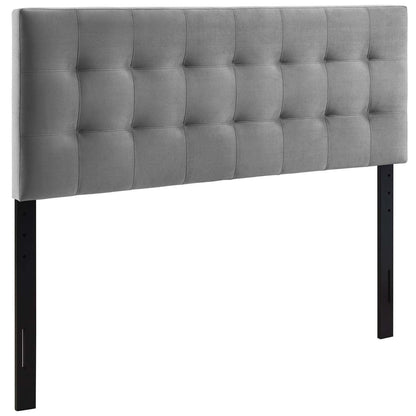 Modway Lily Biscuit Tufted Full Performance Velvet Headboard FredCo