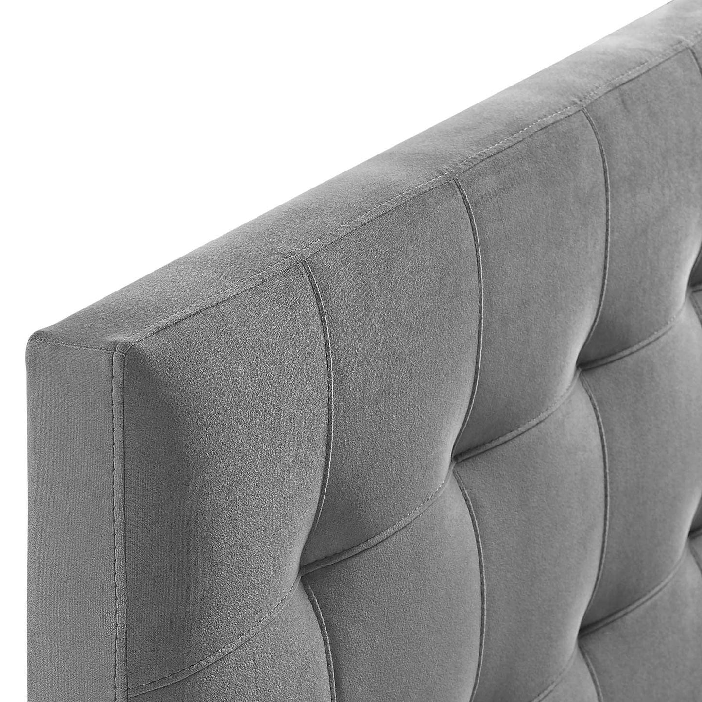 Modway Lily Biscuit Tufted Full Performance Velvet Headboard FredCo