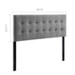 Modway Lily Biscuit Tufted Full Performance Velvet Headboard FredCo