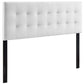 Modway Lily Biscuit Tufted Full Performance Velvet Headboard FredCo