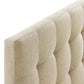 Modway Lily Full Upholstered Fabric Headboard FredCo