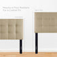 Modway Lily Full Upholstered Fabric Headboard FredCo