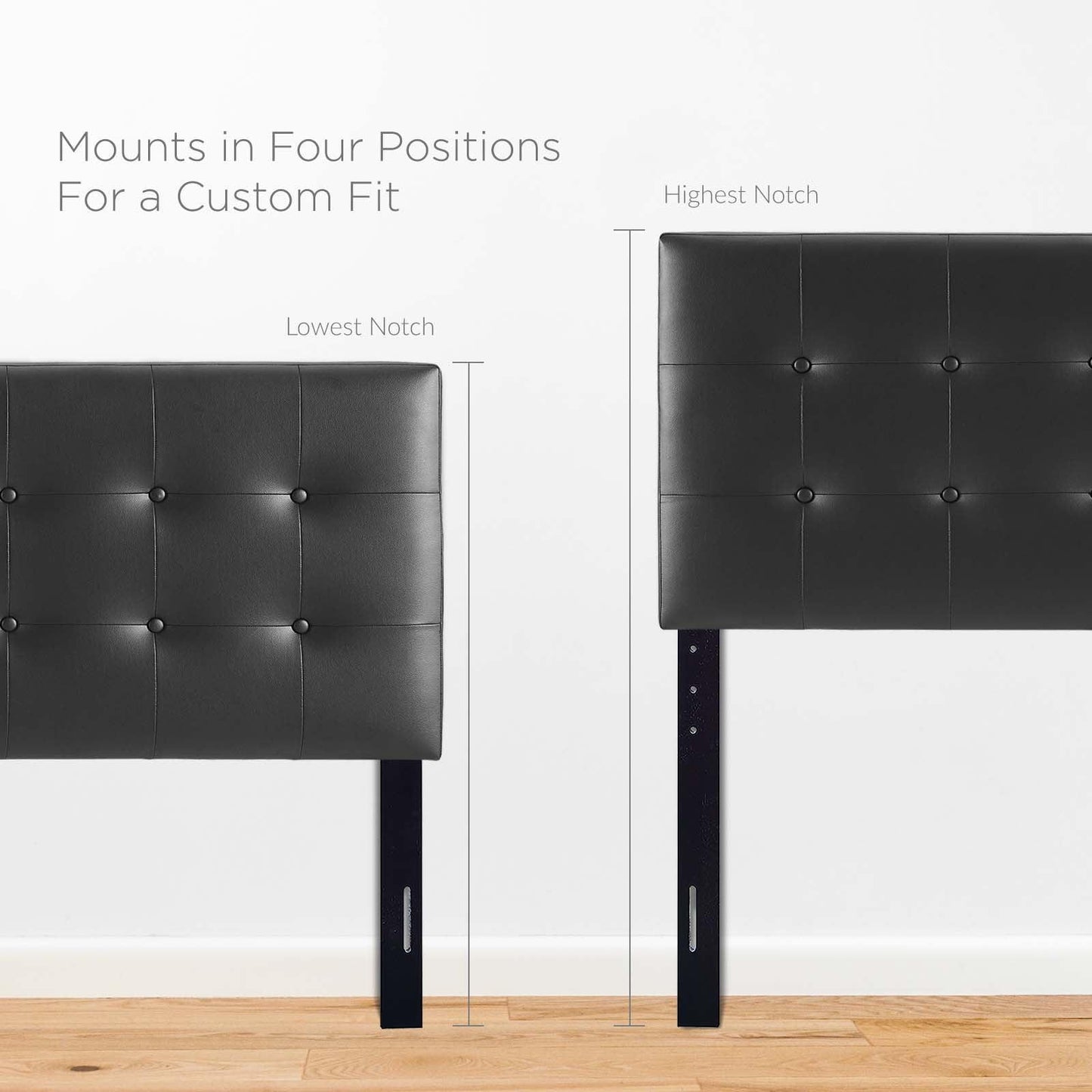 Modway Lily King Upholstered Vinyl Headboard FredCo